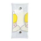 みにゆん　ねこのLovely puppy cake Clear Multipurpose Case