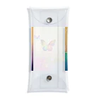 dolphineのHealing Rainbow butterfly Clear Multipurpose Case