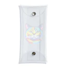 ソヒのショップの虹色猫 Clear Multipurpose Case