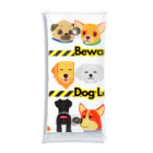 BarkingBeatsのBeware: Dog Lover Zone Clear Multipurpose Case