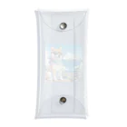ピヨっこのサングラス犬　【銀次郎】 Clear Multipurpose Case