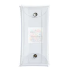 enjoy life shopのDREAMのロゴ入りイラストグッズ Clear Multipurpose Case