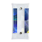 KEIKO's art factoryの「四季と星」の4部作 Clear Multipurpose Case