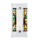 alphabet stained glassのstained glass S クリアマルチケース