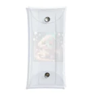 時計樹の森の幻想的な子犬グッズ Clear Multipurpose Case