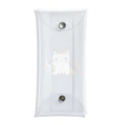 yielanggo007の虹のねこ Clear Multipurpose Case