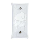 funny puppyのひょう Clear Multipurpose Case