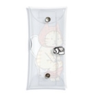 ほっかむねこ屋（アトリエほっかむ）のトイレねこ　オレンジ Clear Multipurpose Case