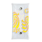 『NG （Niche・Gate）』ニッチゲート-- IN SUZURIのGet up! Stand up!（黄色） Clear Multipurpose Case