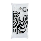 『NG （Niche・Gate）』ニッチゲート-- IN SUZURIのGet Up! Stand Up!(黒) Clear Multipurpose Case