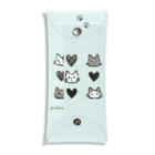 猫のグッズ屋 “ ねこつながり "のねこつながり Clear Multipurpose Case