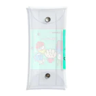 似顔絵SHOP-kki-のコロナに負けるな！ﾏﾓﾙﾝｼﾞｬｰ Clear Multipurpose Case