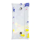 Aki Kuboki ONLINE SHOPの出逢う蝶々 Clear Multipurpose Case