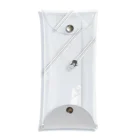 KENICHI NAGAI -SUZURI shop-の心ごと飛んでいったボタン Clear Multipurpose Case