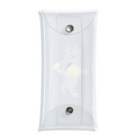 SUIMINグッズのお店の玉子の握り寿司をのんびり運ぶねこ Clear Multipurpose Case
