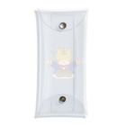 ほぼ動物園のトラのお食事 Clear Multipurpose Case