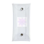 HAKOCHINのPurple Leaves Clear Multipurpose Case