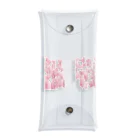 rilybiiのTulip field pink Clear Multipurpose Case