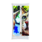 電気羊研究所science&GAMEの公園猫　 Clear Multipurpose Case