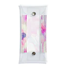 mooの水彩少女 Clear Multipurpose Case