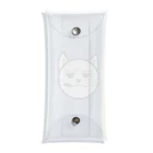 NYANGOROの不機嫌ふかし猫 Clear Multipurpose Case