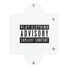 PLAY clothingのADVISORY B ② クリアマルチケース