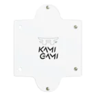 KAMI-GAMI from NTPの『KAMI-GAMI』logo ブラック Clear Multipurpose Case