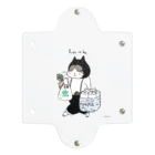 ほっかむねこ屋（アトリエほっかむ）のお買い物ねこ Clear Multipurpose Case