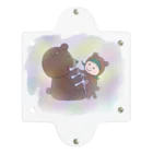 ゆるキャラくまの子NINOのクマの子NINO  くまさんと一緒 Clear Multipurpose Case