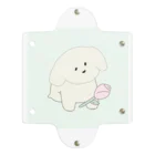 みにゆん　ねこのバラの花とかわいい子犬~ Clear Multipurpose Case