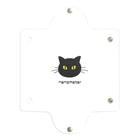 nanometerのnanometer『staring cat eyes』クリアマルチケース（白） クリアマルチケース