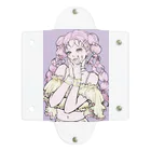 MIORI STOREのアイドルちゃん(背景あり) Clear Multipurpose Case