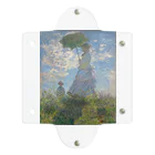 世界美術商店の散歩、日傘をさす女性 / Woman with a Parasol - Madame Monet and Her Son Clear Multipurpose Case