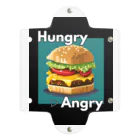 hAngryの【ハンバーガー】hAngry  クリアマルチケース