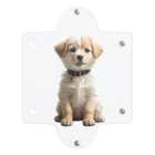 pondLeisurelyの愛らしい子犬 Clear Multipurpose Case