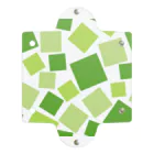 つきしょっぷの緑色の四角形 クリアマルチケース