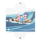 ニンニン忍者パンの愛くるしい子供忍者達がサーフボードで海に！？ クリアマルチケース