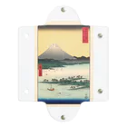 浮世絵屋の広重「冨二三十六景㉔　駿河三保之松原」歌川広重の浮世絵 Clear Multipurpose Case