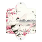 raio-nの清楚な和の美 - 桜と鶴1 クリアマルチケース