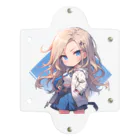 honoka_tの金髪ちびキャラ美少女 Clear Multipurpose Case