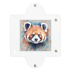 WithRedPandaの水彩風レッサーパンダ Clear Multipurpose Case