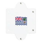 お絵かき屋さんのイギリス領インド洋地域の旗 クリアマルチケース