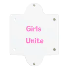 あい・まい・みぃのGirls Unite-女性たちが団結して力を合わせる言葉 クリアマルチケース