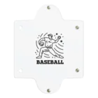 nndesignのBASEBALL LEFT PITCHER Clear Multipurpose Case