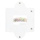 coron.のcoron.ショップブランドマーク クリアマルチケース