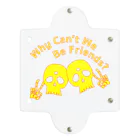 『NG （Niche・Gate）』ニッチゲート-- IN SUZURIのWhy Can't We Be Friends?（黄色） Clear Multipurpose Case