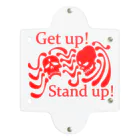 『NG （Niche・Gate）』ニッチゲート-- IN SUZURIのGet Up! Stand Up!(赤) Clear Multipurpose Case