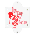 『NG （Niche・Gate）』ニッチゲート-- IN SUZURIのHow Deep Is Your Love（赤） Clear Multipurpose Case