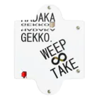 HADAKAGEKKO(WEEP＆TAKE)のWEEP＆TAKEビッグロゴ Clear Multipurpose Case