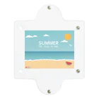 山田綾の夏！Summer！ Clear Multipurpose Case